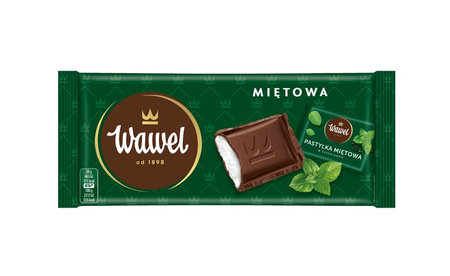 Czekolada Deserowa Miętowa 100g Wawel