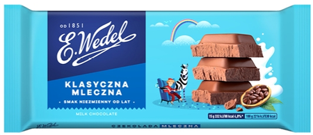 Czekolada Wedel Mleczna Klasyczna 90G