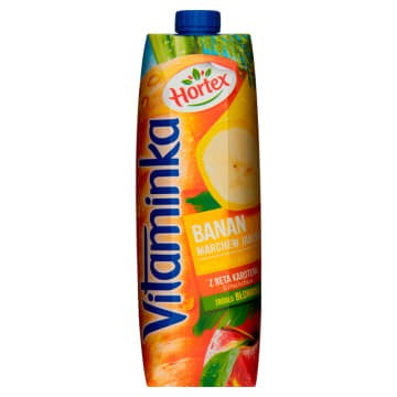 Hortex Vitaminka Jabłko-Marchew-Banan 1L