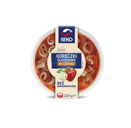 Koreczki śledziowe po Giżycku Seko 220G