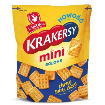 Krakersy Lajkonik Mini Solone 100G