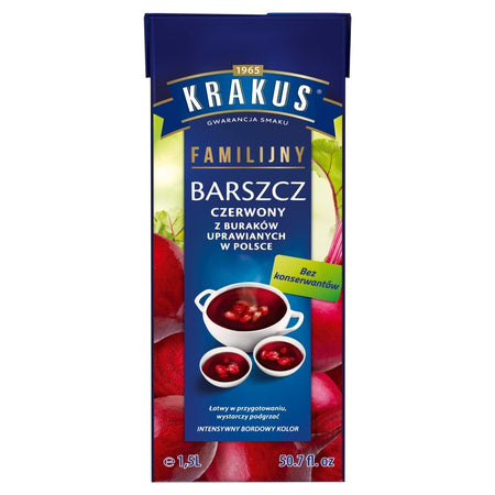 Krakus Barszcz czerwony familijny 1,5 l