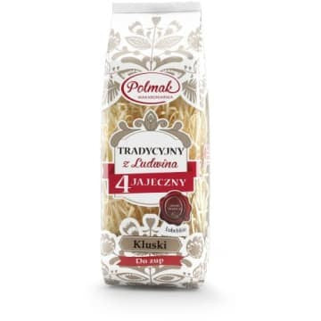 Makaron Polmak Tradycyjny 4-Jajeczny Kluski 250G