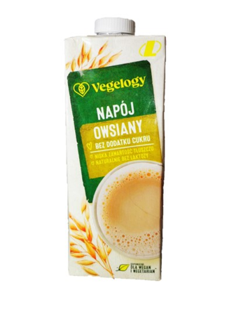 Napój Owsiany Vegelogy 1l  Lewiatan