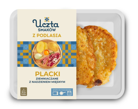 Placki ziemniaczane z mięsem luz Uczta Polska